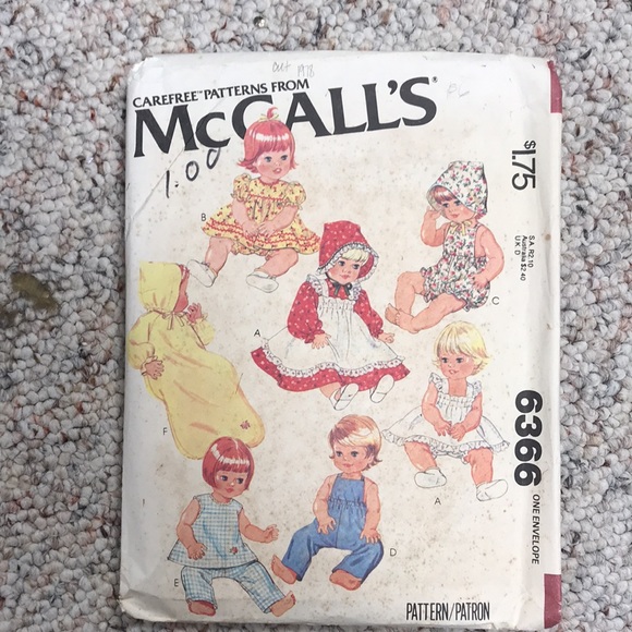 Vintage doll patterns - Picture 2 of 7